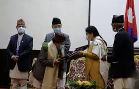 Honorable President Bestows National Academy Awards 2081